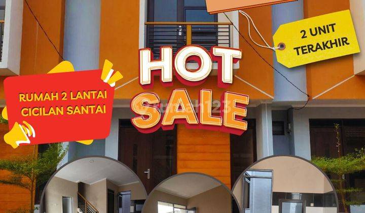 Jual Rumah 2 lantai tanpa Dp0% 2 juta all in Tanah  tinggi Bekasi 1