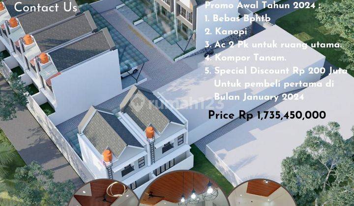 Di jual Rumah 2 Lantai Murah meriah Tanpa Dp0% Di Bintaro Jakarta 2