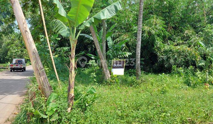 Tanah Nempel Jalan Utama Walantaka Serang 1