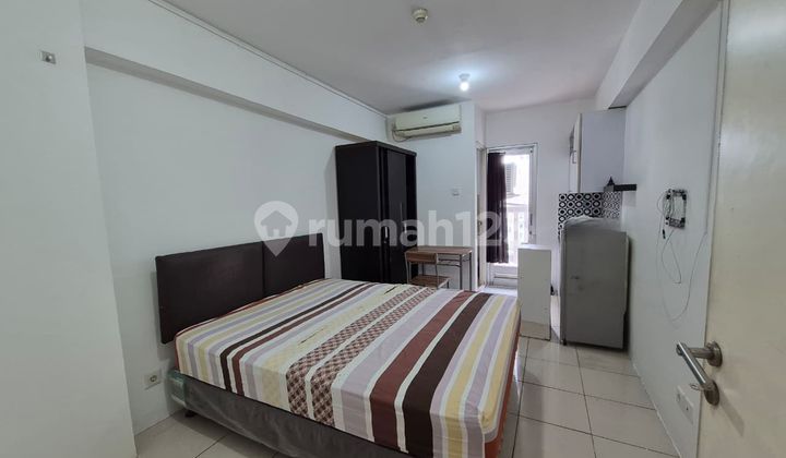 Monthly Rental Greenbay Pluit Apartment Studio Semi-Furnished (Coast View C) Low Floor Mall View
