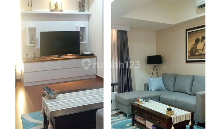 Apart 2 BR fully furnished Siap Huni Accent Bintaro 2