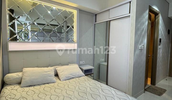 FOR SALE AFFORDABLE FULLY FURNISHED STUDIO AT TAMAN ANGGREK RESIDENCE