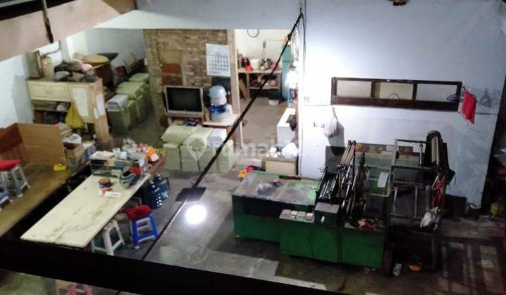 Rumah + Gudang Posisi Mainroad Cocok Untuk Kantor di Sukamenak 1