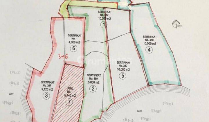 Land for sale, at Tebing Sekartaji Nusa Penida 2