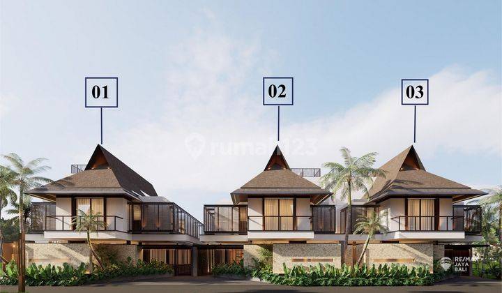 Villa Harmonizing Modern Architecture With Local Wisdom In Bali. 1