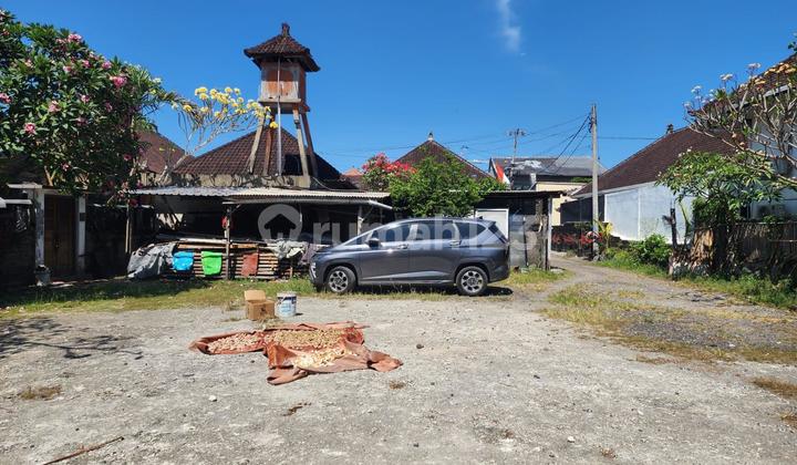 Tanah kecil disewakan di tengah Canggu.