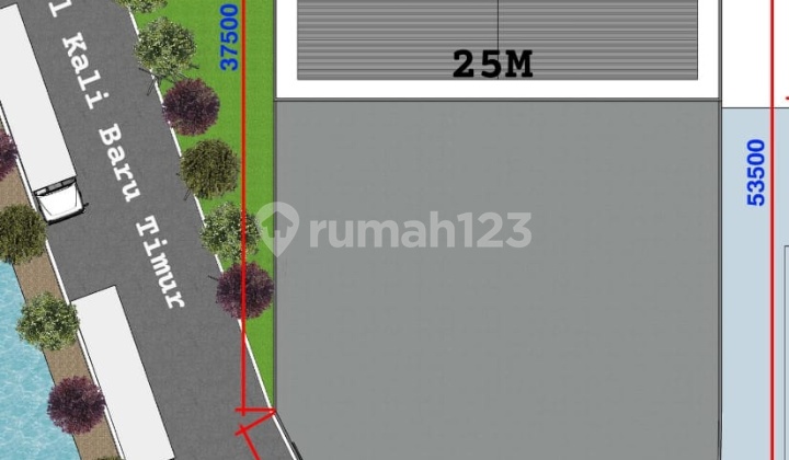 Lahan Dijual Lokasi Casa Jardin Dekat Elang Laut Pik