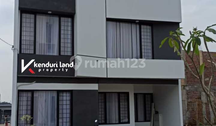 Rumah modern minimalis dalam cluster fasum swimming pool Ciputat 1