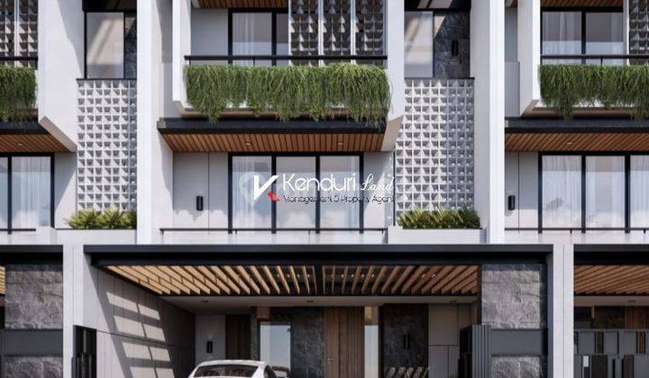 HUNIAN MODERN MINIMALIS 3 LANTAI PRIVATE POOL  AKSES JALAN BESAR 1