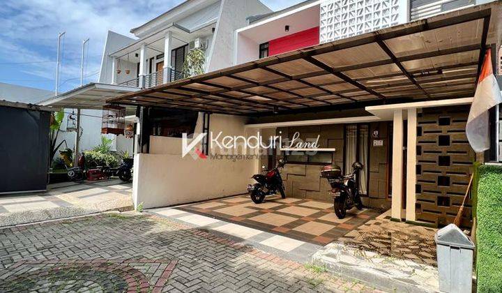 Rumah mewah Luas 2 Lantai Strategis ke TOL ANDARA jalan 2 mobil 1