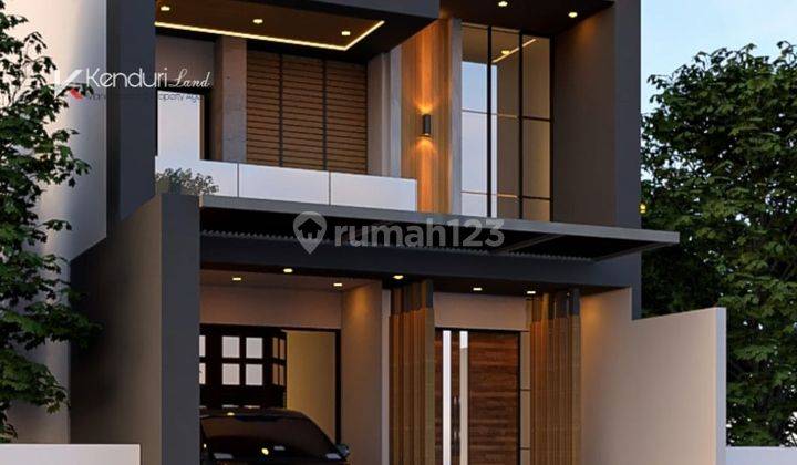 Rumah Mewah Modern 2 lantai + Rooftop jagakarsa jakarta selatan 2