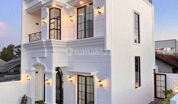 Townhouse mewah tanah baru beji depok nempel Jakarta selatan 2