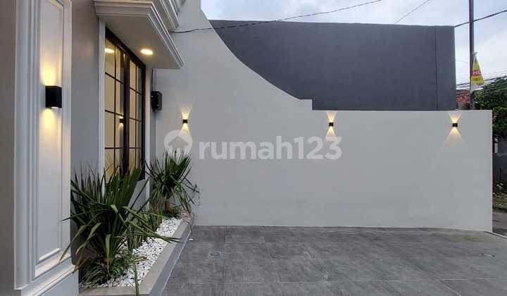 garasi/carport rumah modern classic dkebagusan jagakarsa