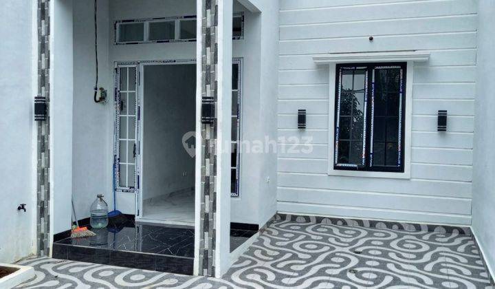 Rumah Modern Minimalis 1lantai Lokasi Strategis Ke Tol Tanah Baru 2