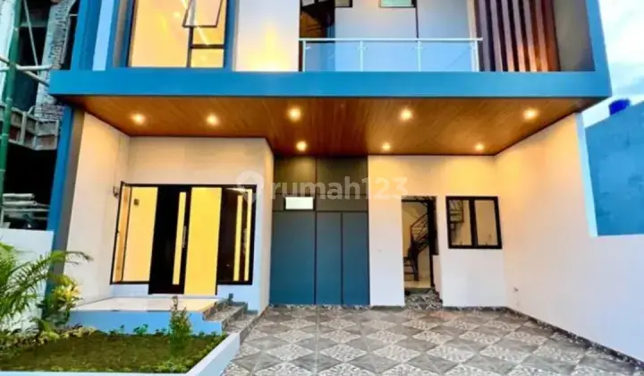 Rumah Minimalis Modern Akses Strategis 2 mobil di Pasar Minggu 1