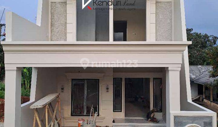 Rumah Mewah Minimalis Modern 2 Lantai Cluster Pinggir Jalan Depok 1