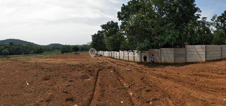 Tanah pinggir jalan raya Parung Panjang sudah dozer siap bangun 2