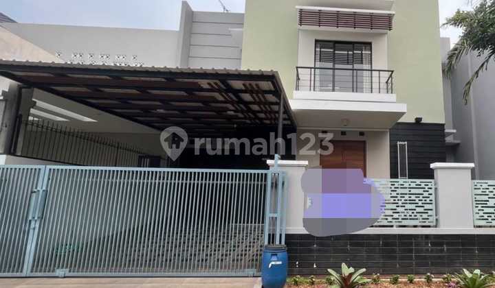 Rumah Modern Bsd 3 Lantai Siap Huni Sudah Shm