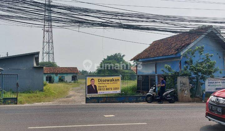 Disewakan Kavling Komersial Puspitek Serpong Tangsel 1