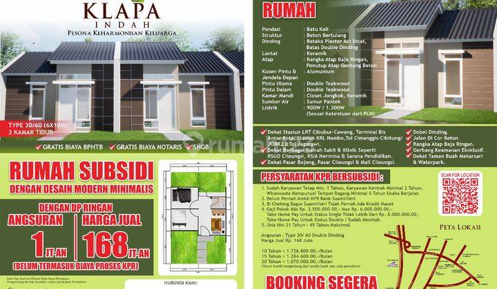 Perumahan Subsidi Minimalis Dan Nyaman 1