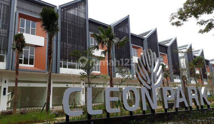 Jual Rugi Ruko Cleon Park Jakarta Garden City Cakung Jakarta Timur 2