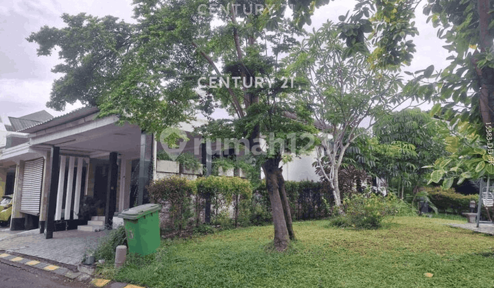 Rumah Hook Samping Taman di Cluster Graha Bintaro Jaya 1