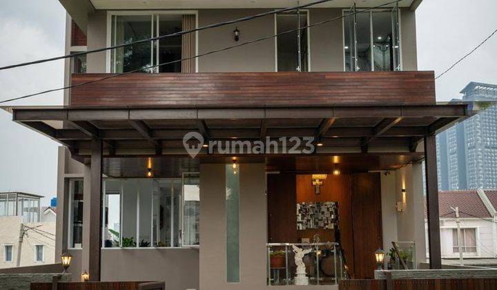 Rumah Sultan Luar Biasa Menawan Ada Kolam Renang, Lift di Gading Serpong 73134 Er 1