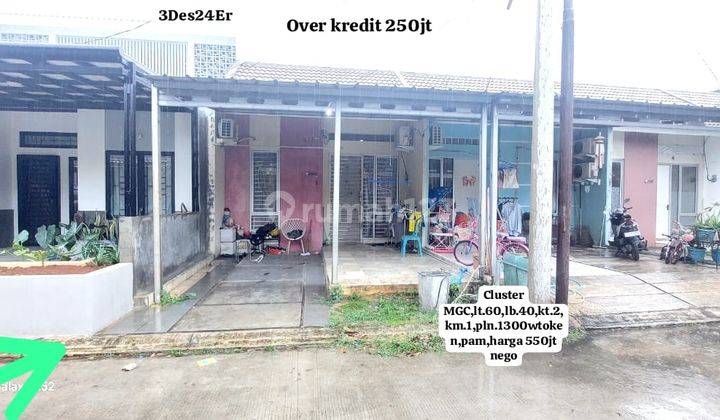 Rumah Cluster di Mutiara Gading City Bisa Over Kredit 73205 Er 1