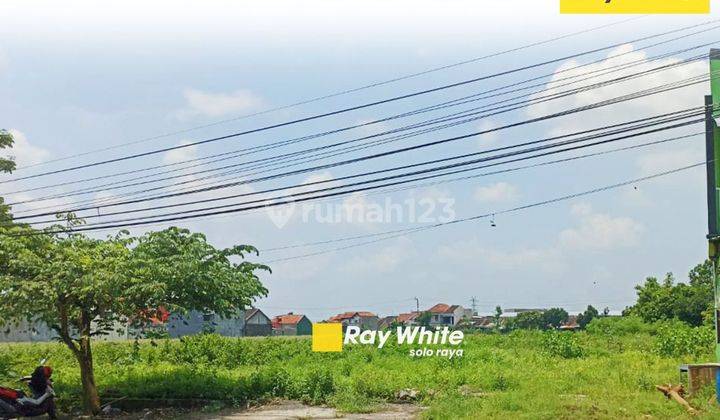 Tanah colomadu karanganyar akses jalan lebar 2