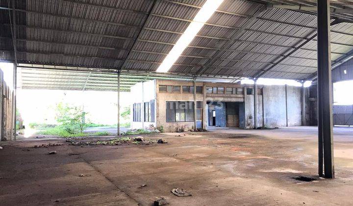 Gudang Akses Kontainer Area Baki Hitung Tanah 1