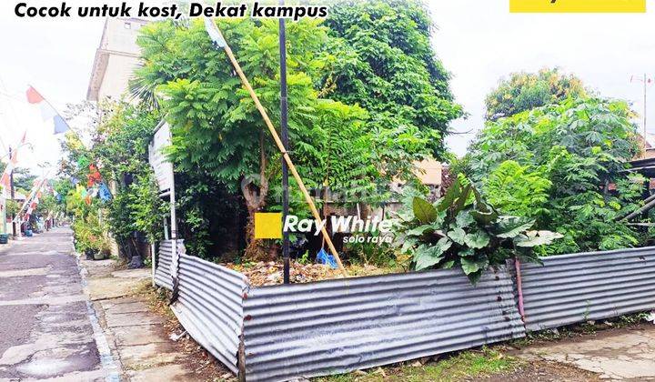 Tanah Kadipiro Banjarsari Dekat Kampus 1