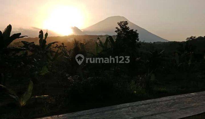 For Sale Land Good For Making Villa With Fantastic Views To Mountain Agung And Terace Ricefield  1