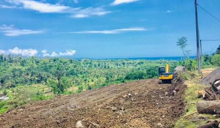 Cheap land for sale with beautiful  view in tumbu Karangasem bali 2