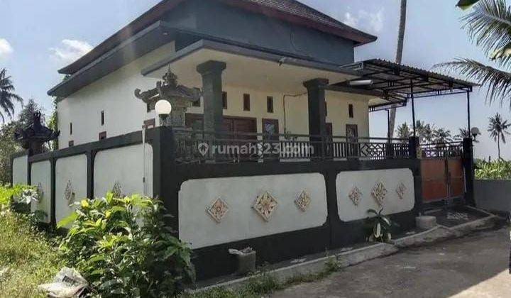 Di jual rumah semi villa super murah view sawah dan gunung 1