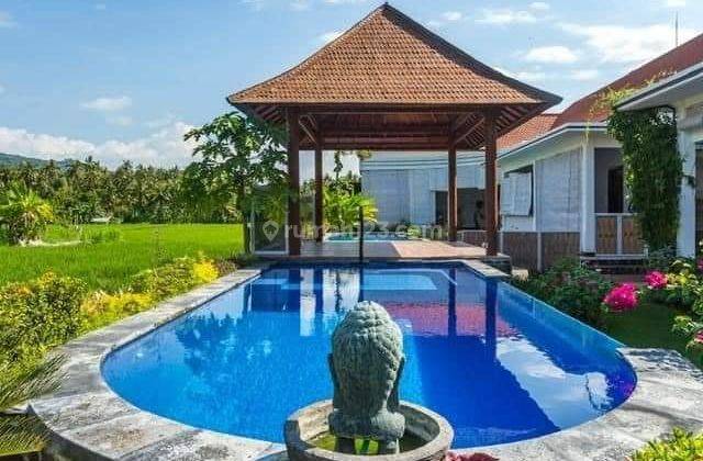 For sale luxury  villa with fantastic view and just walking distance to central lovina 1