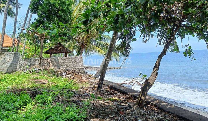 FOR SALE beach front land in Buleleng with big aspal road  1