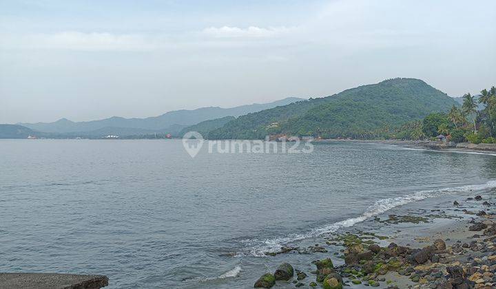 For sale beach front land 1400 M2 with wall around fantastic view blue ocean  2