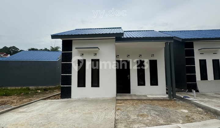 Rumah Cantik Siap Huni Konsep Tunggal