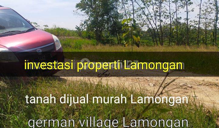 Tanah dekat alun alun Lamongan di German village Lamongan Tanah SHM 6