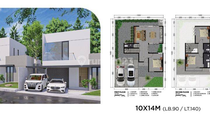 Rumah 2 lantai rasa Dago (cluster omah indah Residence) garut 3