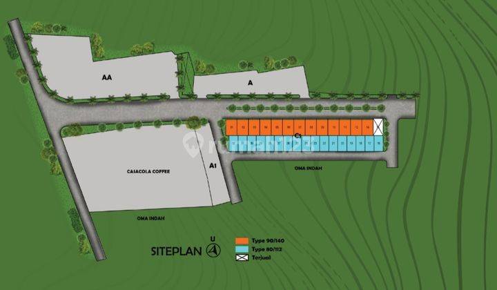 Rumah 2 lantai rasa Dago (cluster omah indah Residence) garut 5