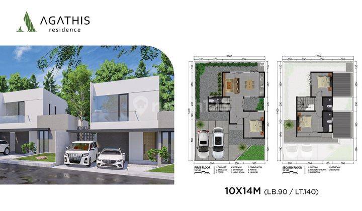 Rumah mewah 2 lantai di garut (cluster omah indah Garut residence) 3