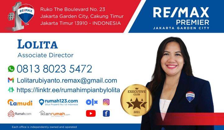 Rumah 2 Lantai Type 4+1kt Cluster Cassia Jgc Cakung Jakarta Timur 2