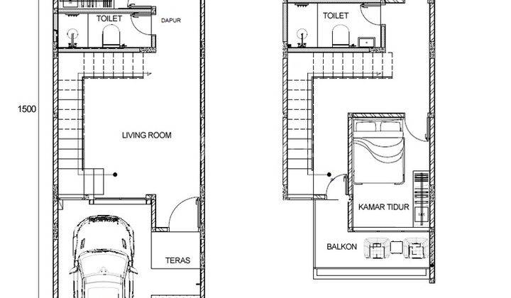 Jual Rumah Modern Tropis Brand New 2 Lantai Green Garden Rorotan 1