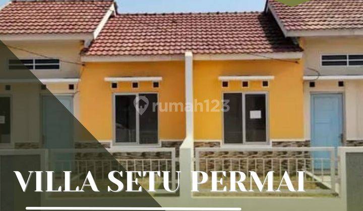 Jual Cepat Rumah Primary Type Mawar Siap Huni Unit Terbatas Di Villa Setu Permai Bekasi 2