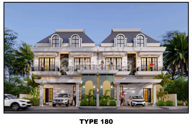 Primary 2-Story Modern Design House Type 180 in Bukittinggi, West Sumatra