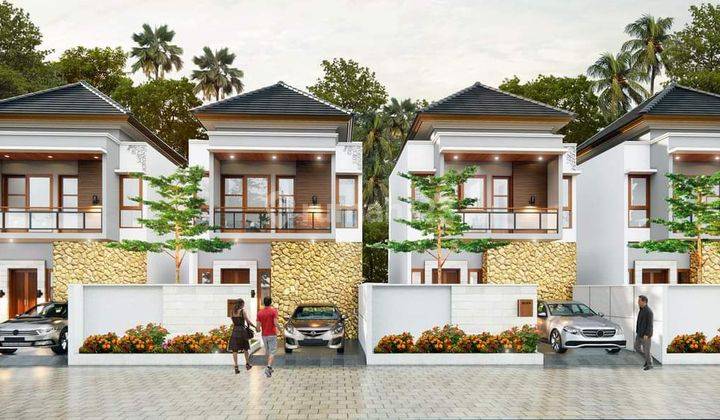 Modern Tropical 2 Storey House South Kuta Area Close to the Beach 1