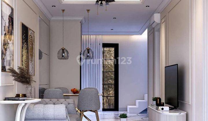 Rumah Model Eropa Dekat Ke Lapangan Renon Dan Sanur 2