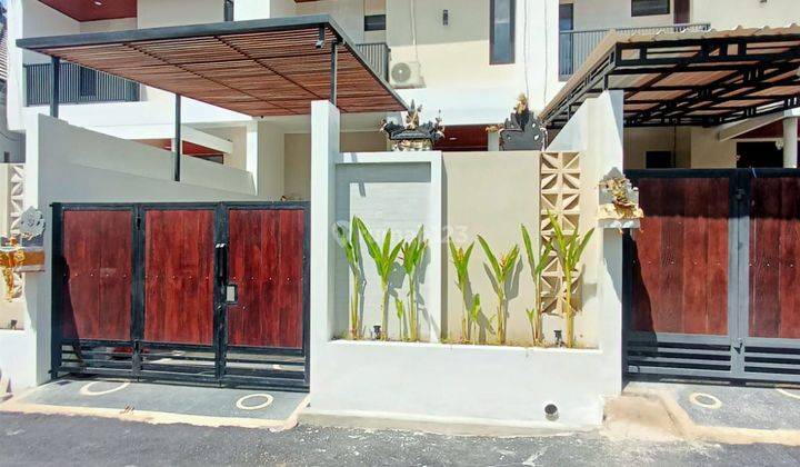 New Modern Semi Villa House in West Denpasar Area Close to Canggu  1