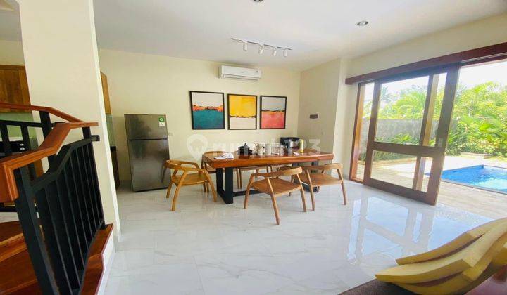 Villa Modern Tropical View Sawah With Pool Di Ubud 2